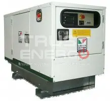 Дизельный генератор Lister Petter LWA 27/LLD 250 в кожухе