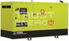 Дизельный генератор Pramac GSW 110 D В кожухе с АВР
