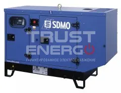 Дизельный генератор SDMO T 16K-IV В кожухе с АВР